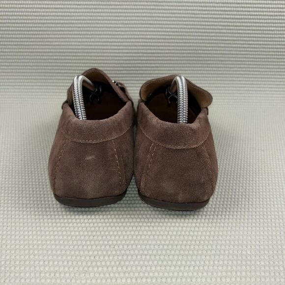 Vionic Mason Horsebit Loafers Comfort Driving Shoes Men’s Size 10 Brown Suede - Picture 4 of 9